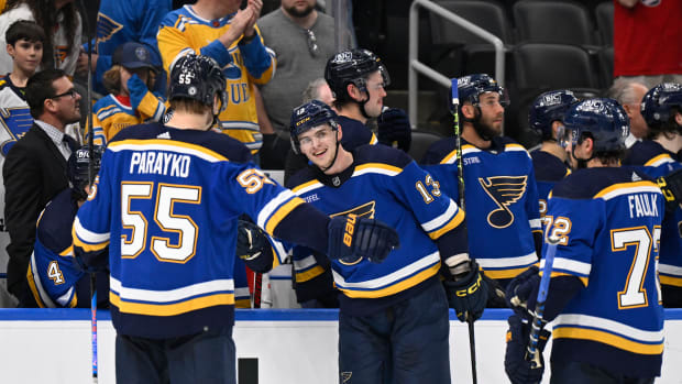 Vladimir Tarasenko ravi de faire partie des St. Louis Blues